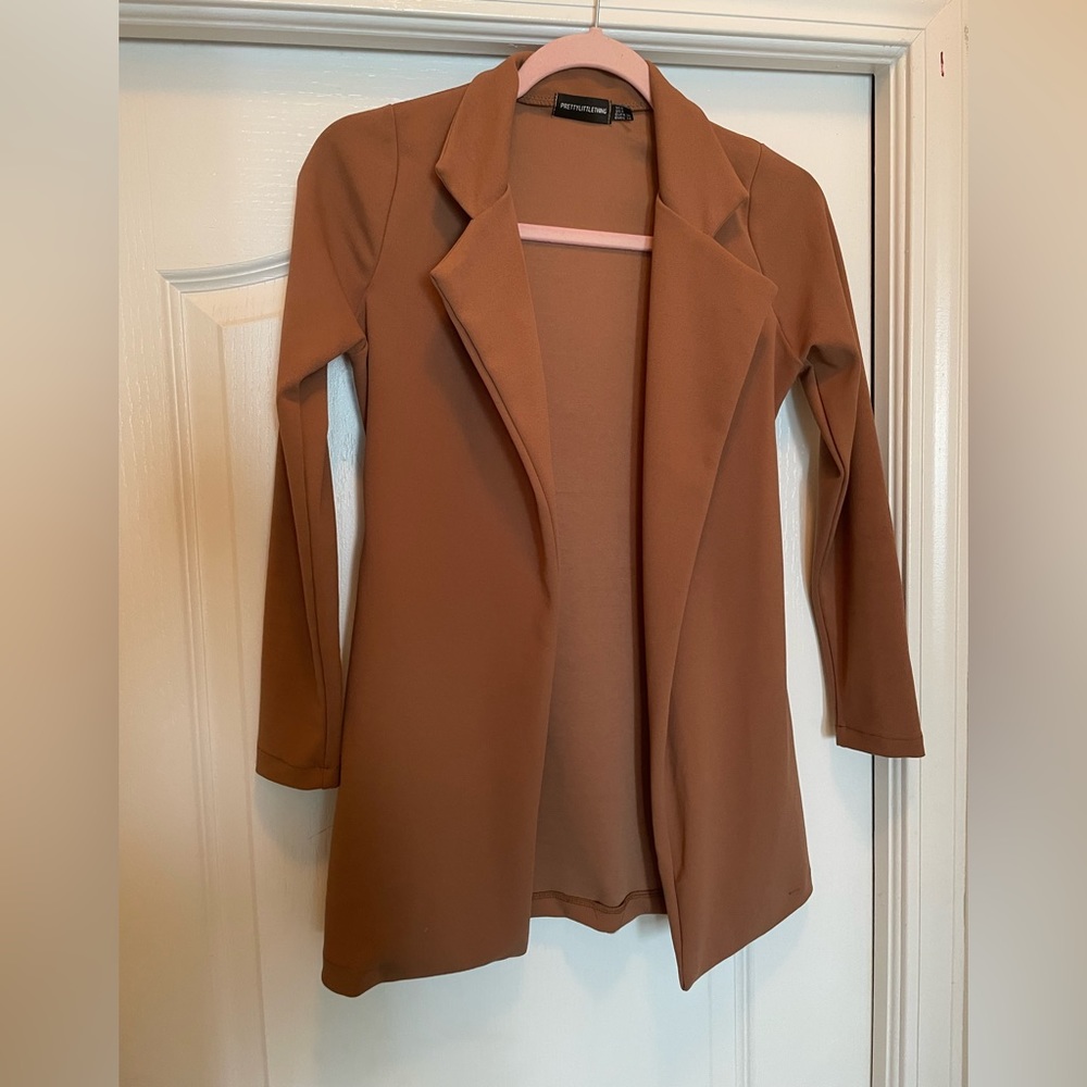 Camel Longline Blazer
